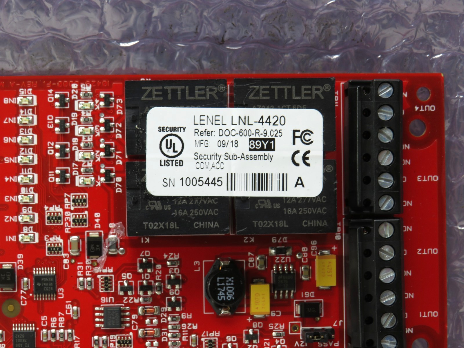 Lenel LNL-4420 Advanced Dual Reader Controller [CTA]
