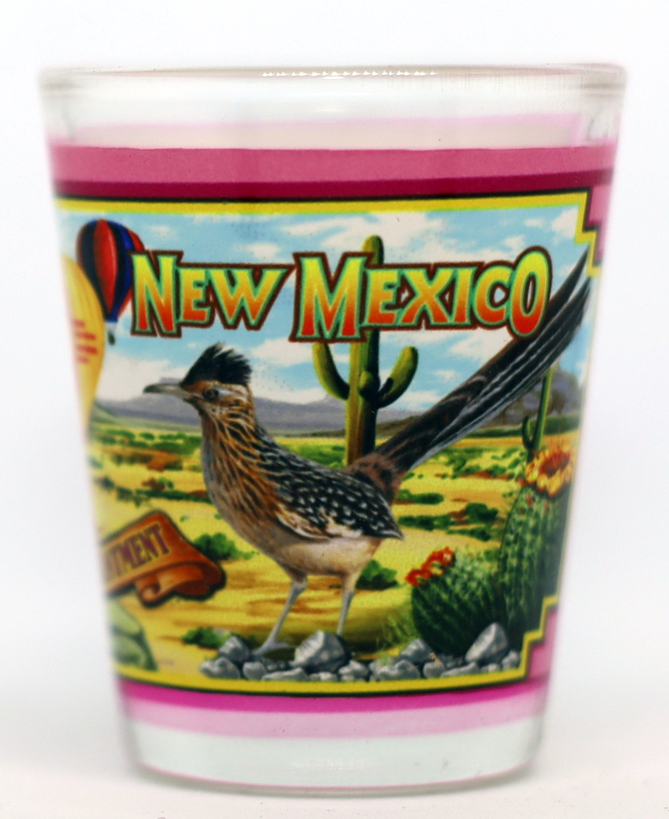 NEW MEXICO STATE MURAL SHOT GLASS SHOTGLASS