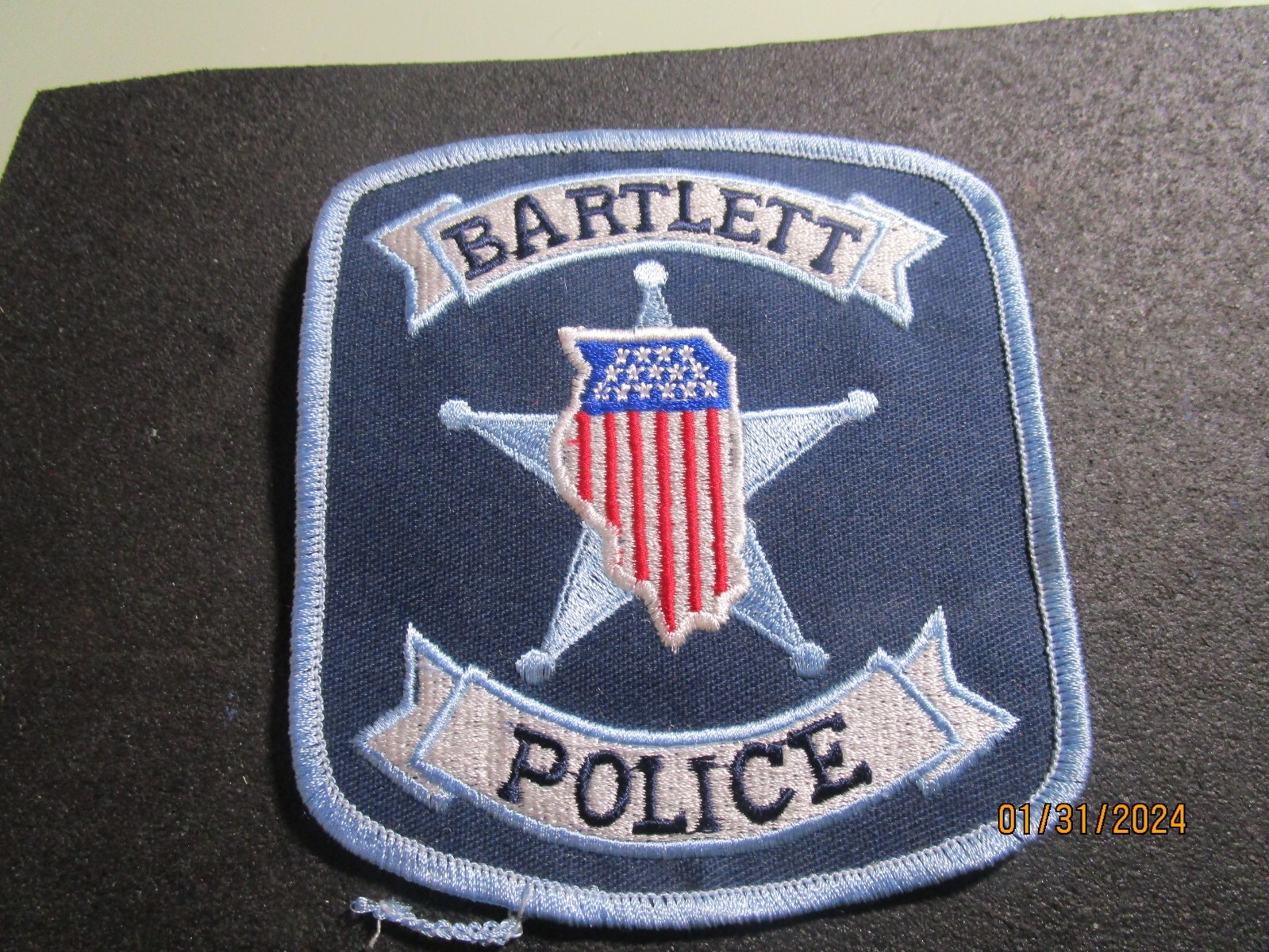BARTLETT ILL. POLICE PATCH