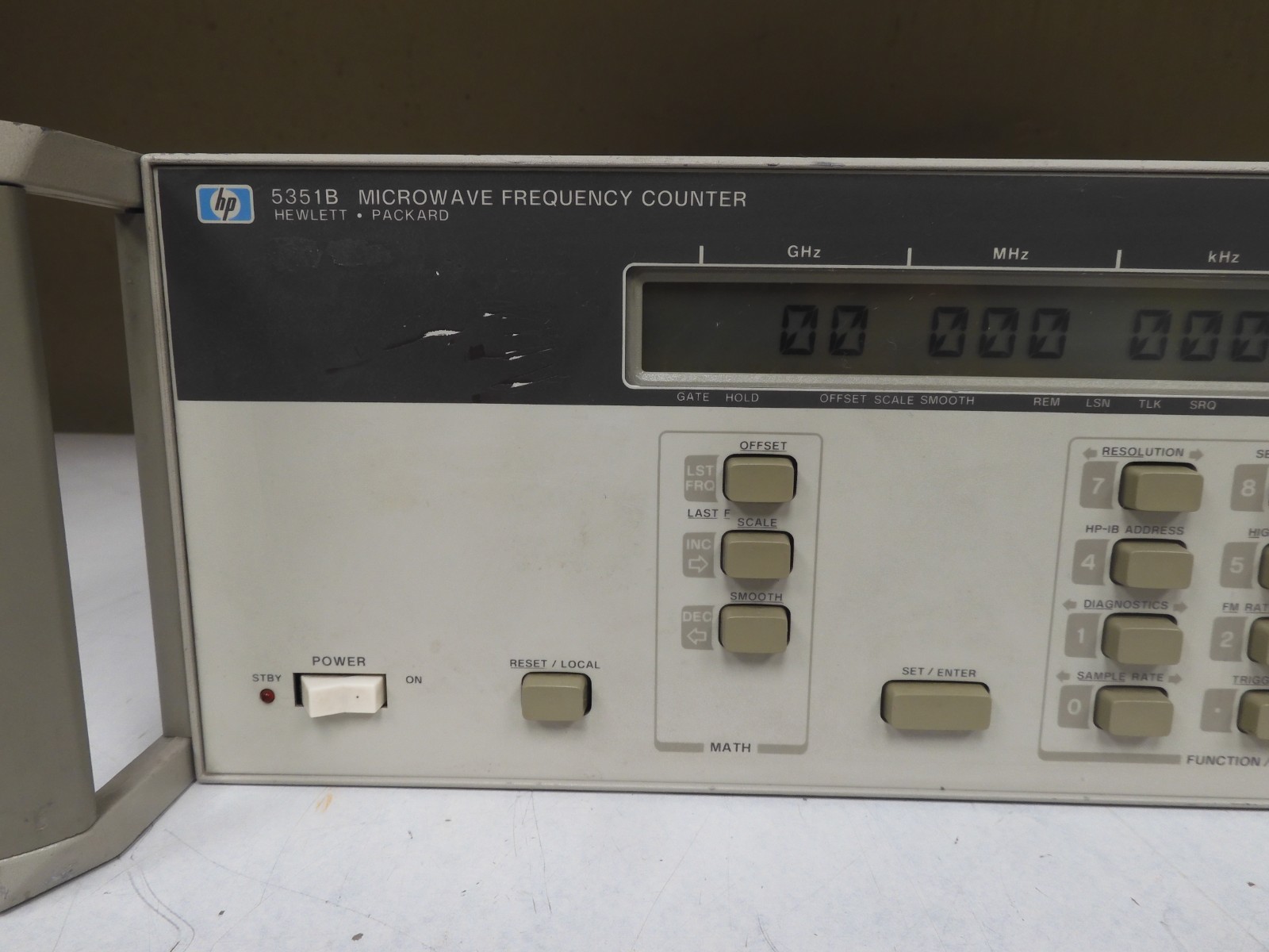 HP/Agilent/Keysight - model 5351B - Microwave Frequency Counter - QF41