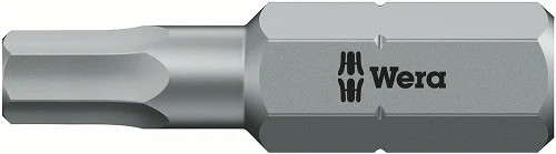 Wera Tools 5056305001 840/1 Z Bits, 2X25 MM, 10EA