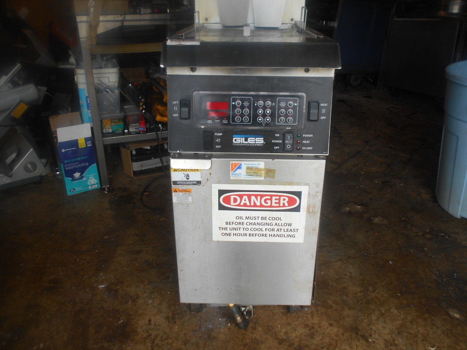 GILES GBF-50 COMPLETE CONTROL PANUEL