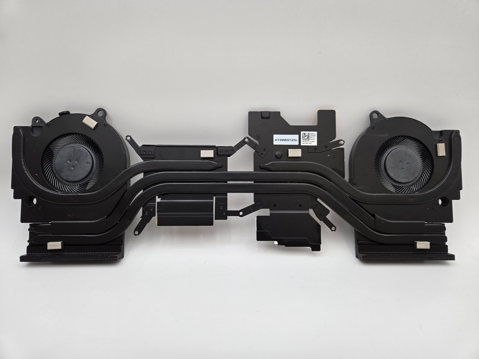 Dell OEM 0G7V1F G15 5515 Heatsink and Fans TESTED Minor wear