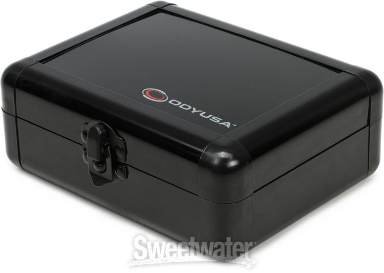 Odyssey KCC2PR2BL Dual Turntable Cartridge Case - Black