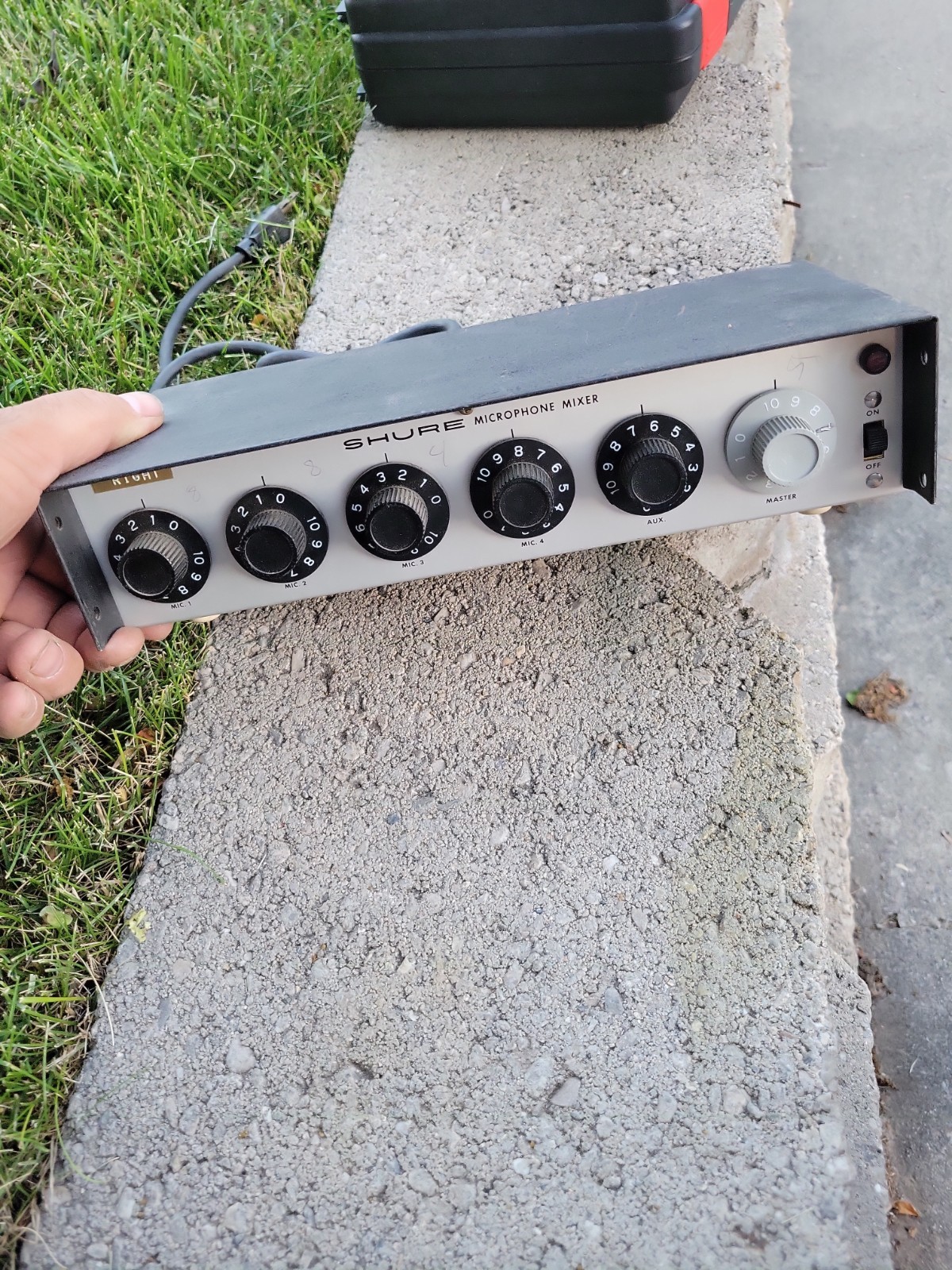 Vintage Shure Brothers Inc. Microphone Mixer,  Model M68