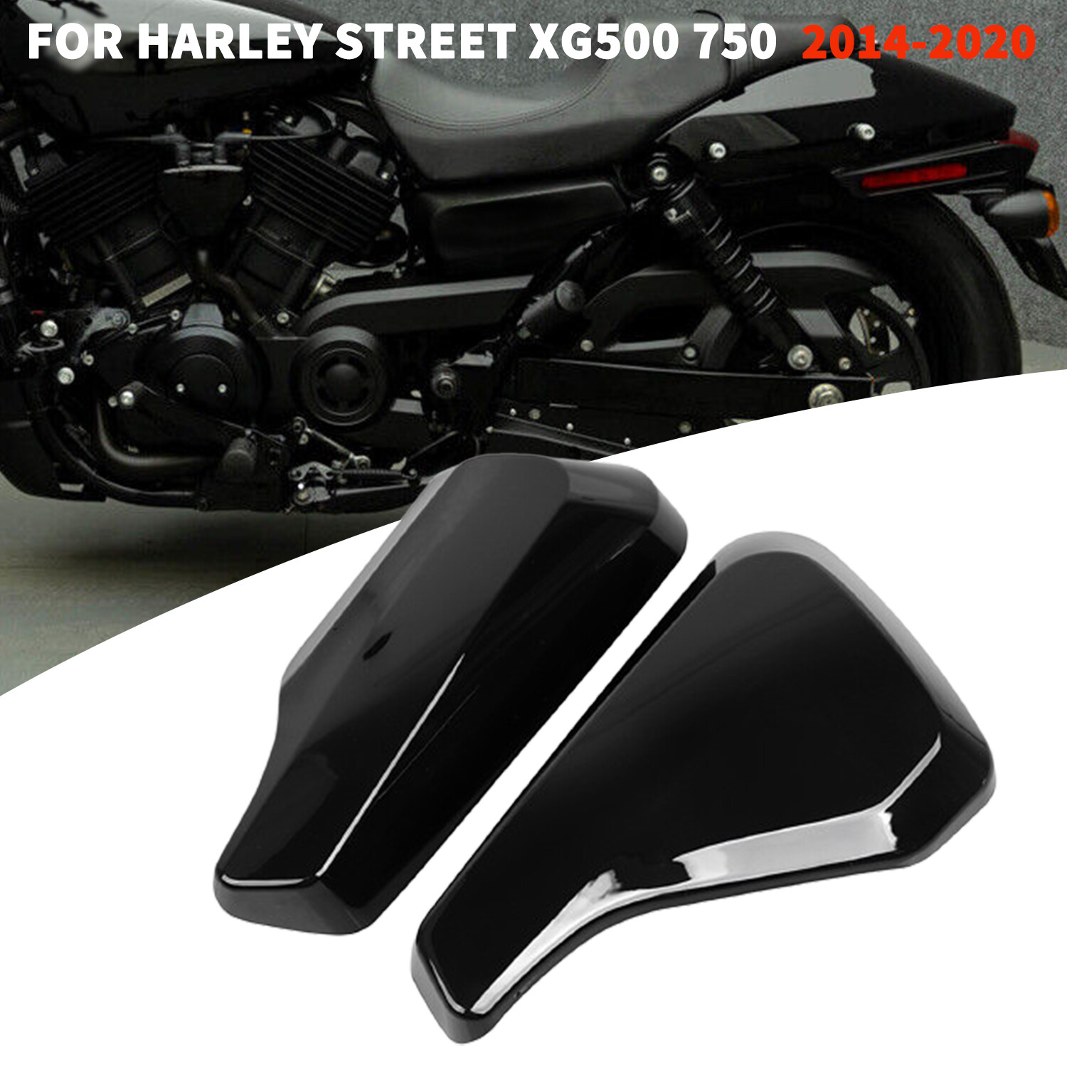 Gloss Black Fairing Side Battery Cover For Harley Street 500 XG500 2014-2020 US