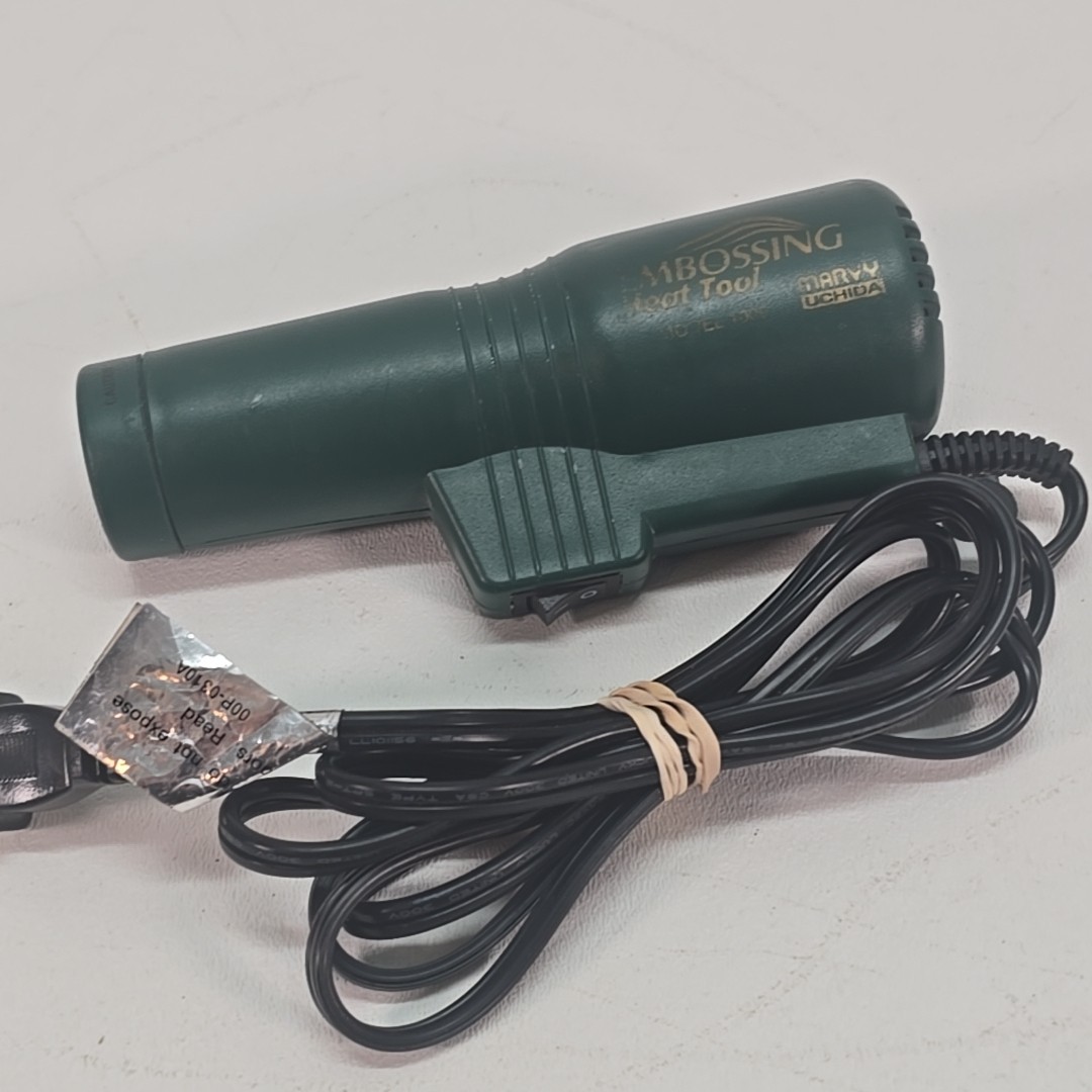 🐞 Marvy Uchida Embossing Heat Tool Model 1000 Rubber Stamp Embossing WORKS