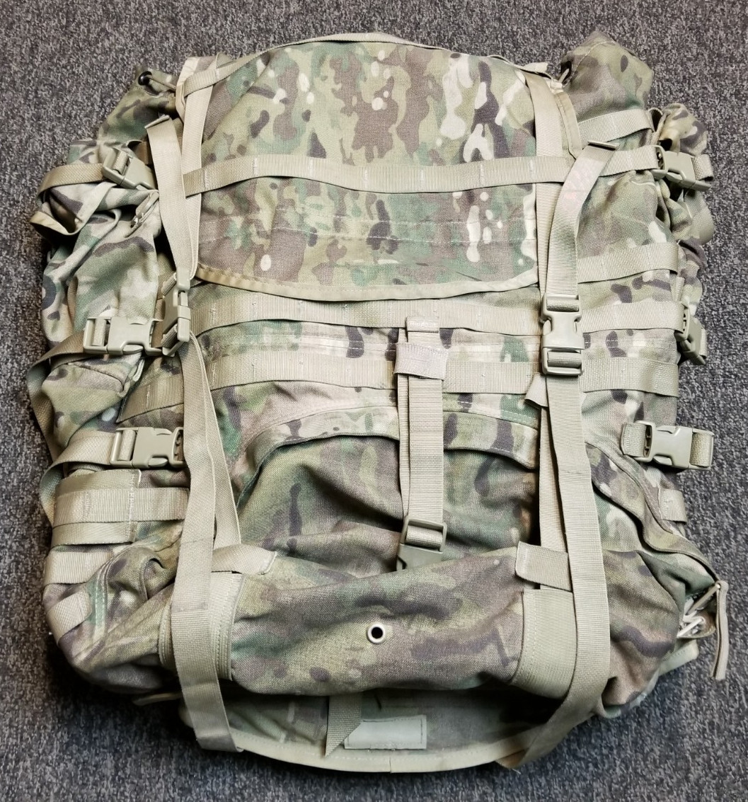 US MILITARY MOLLE II Large OCP Rucksack Pack Complete Frame Pouches Straps USED