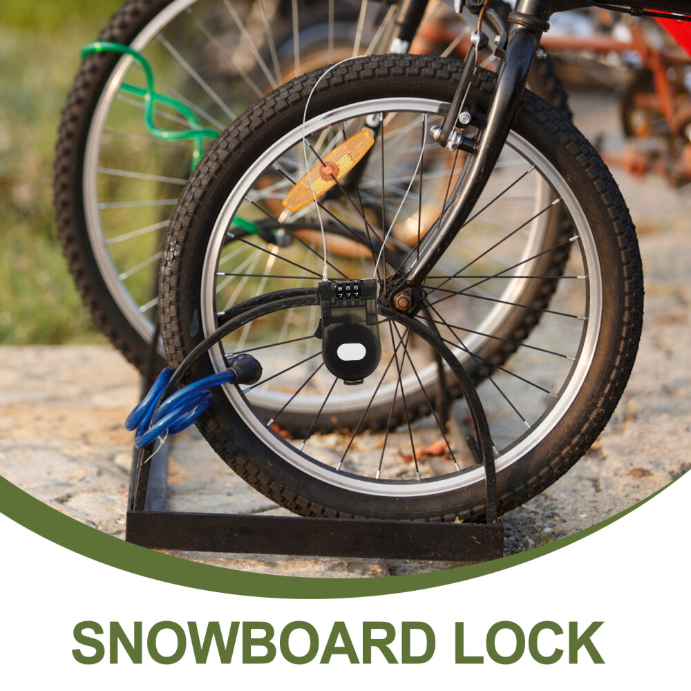 Safety Snowboard Lock Secure Inside Board Lock Scooter Lock for Snowboard Safety