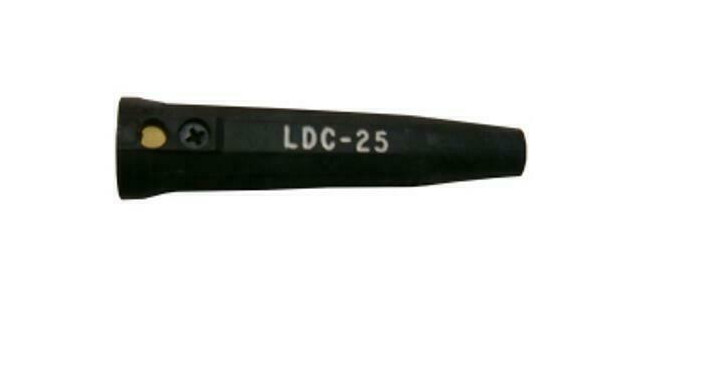 Lenco 05426 LDC-25 Black Female Dinse Cable Connector