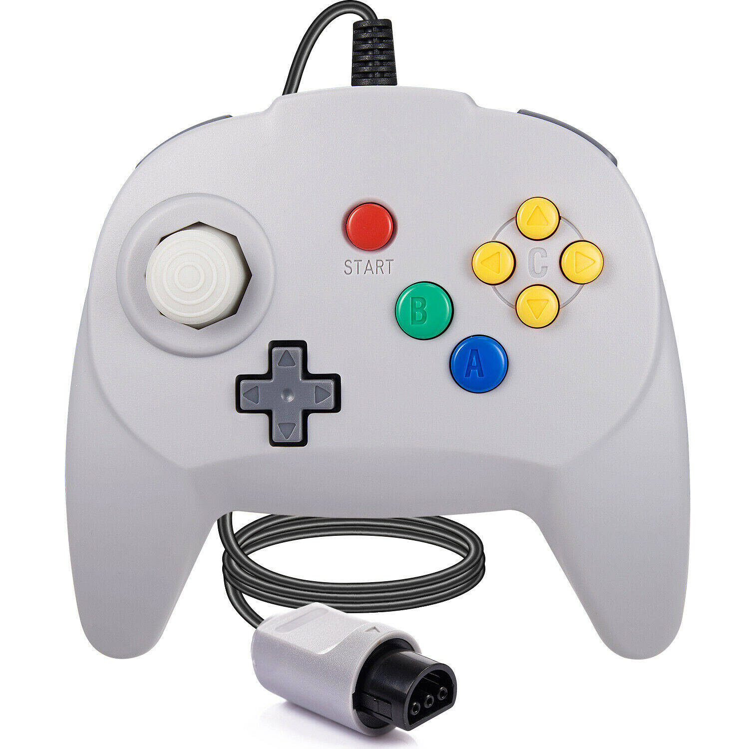 Wired N64 Controller Joystick Compatible with Nintendo64 N64 Video Game Console