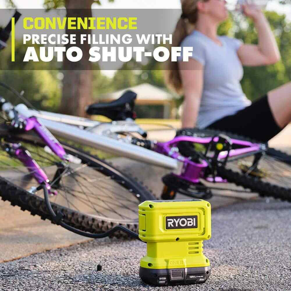 RYOBI ONE+ 18V Cordless High Pressure Inflator (Tool Only)
