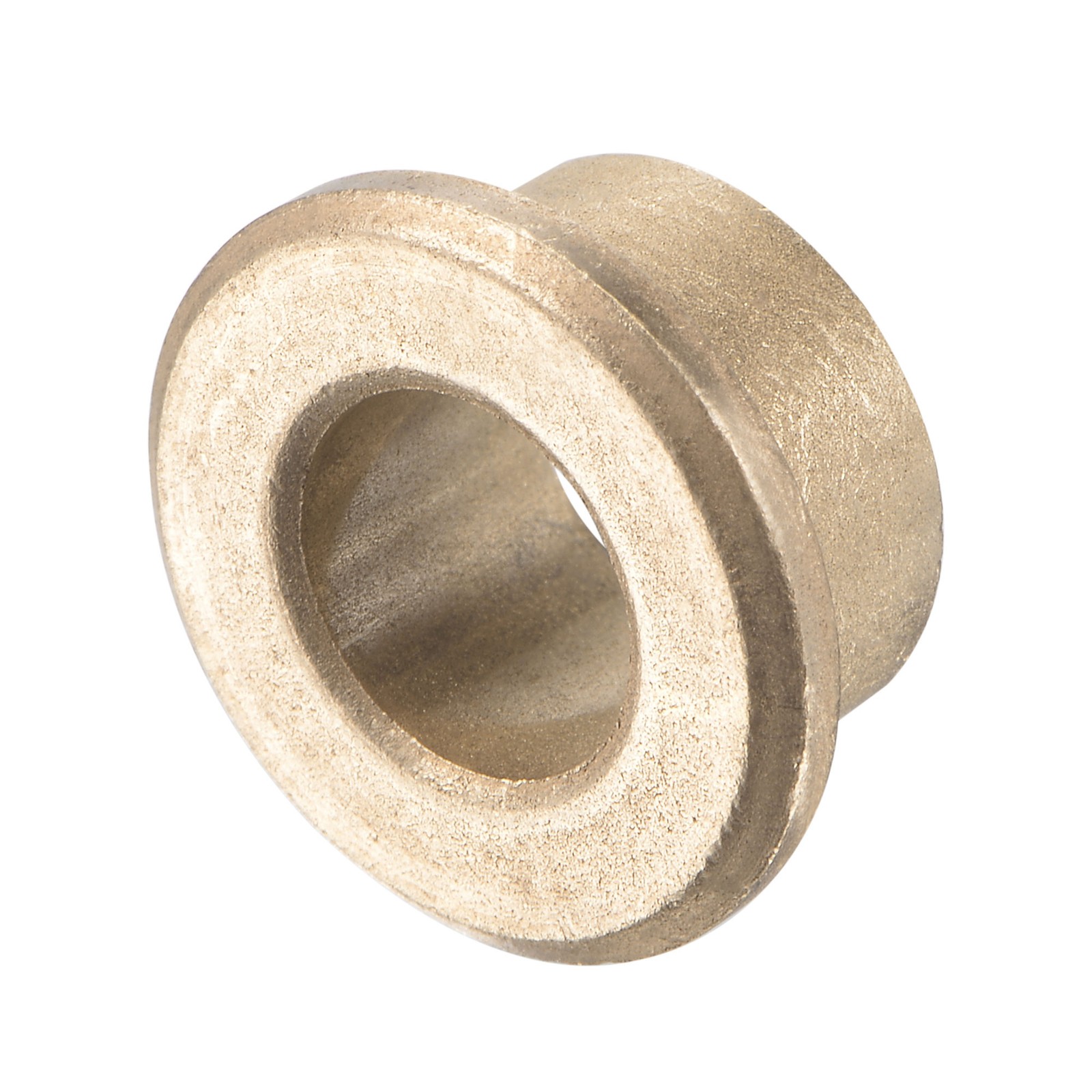 4 PCS 8x12x8mm Flange Sleeve Bearings 16mm Flange Dia Sintered Bronze Bearings