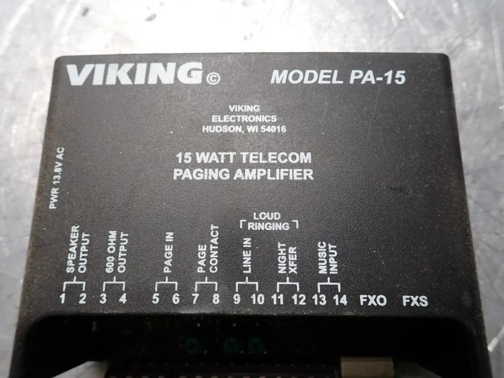 VIKING DNA-510 PAGING DEVICE 08233142706