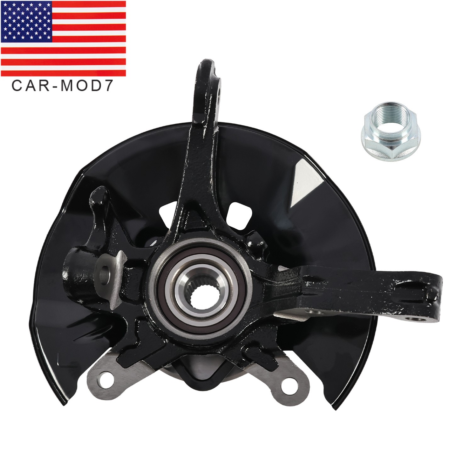 Front Left Wheel Hub Bearing Knuckle Assembly For 2012 Honda Civic 1.5L 1.8L