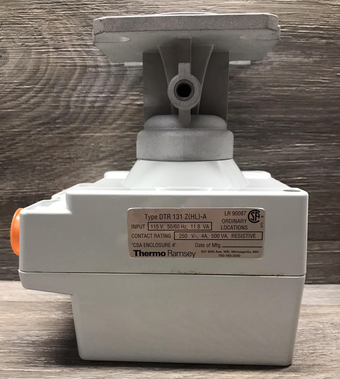 Thermo Scientific Ramsey Granuflow DTR 131 Microwave Flow Sensor DTR131Z White
