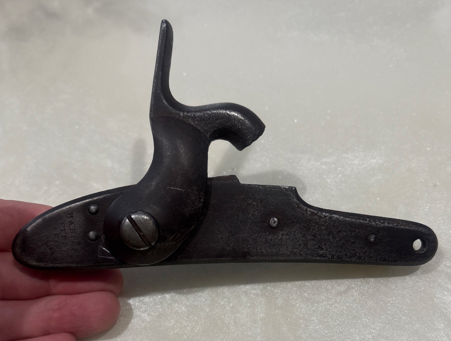 1842 HARPERS FERRY/SPRINGFIELD .69 cal. Musket LOCK PLATE ASSEMBLY And HAMMER