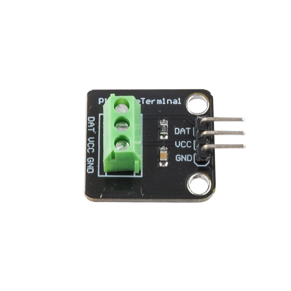 10PCS DS18B20 Temperature Sensor Probe Waterproof Plugable Terminal Adapter Set