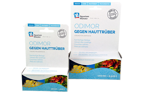 Aquarium Münster Odimor 100ml against Skin Cloudiness (Protozoan Infections)