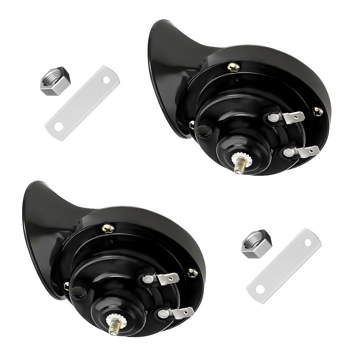 Car Horn, 12V Super Loud Horns, 300DB Waterproof Double Truck Horns, Electric