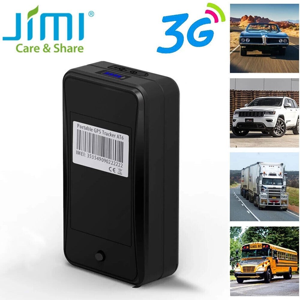 Jimi AT6 3G GPS Tracker Portable Tracker Voice Monitoring With 10000 mAh Battery
