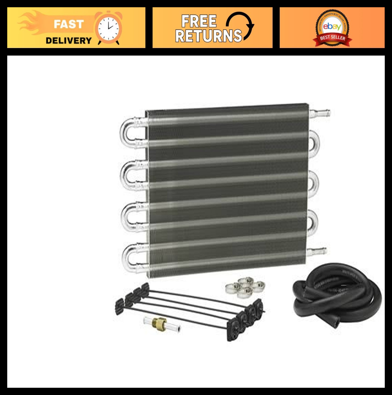 Extra Heavy Duty Trans-Cooler OC-1405 for Enhanced Cooling Performance