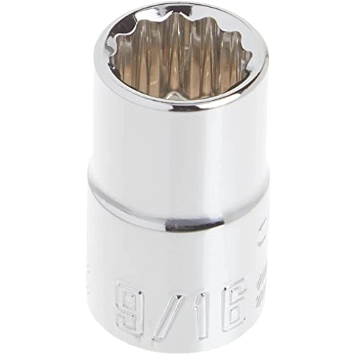 Craftsman 9/16 in. X 1/2 in. drive SAE 12 Point Standard Socket  CMMT47503