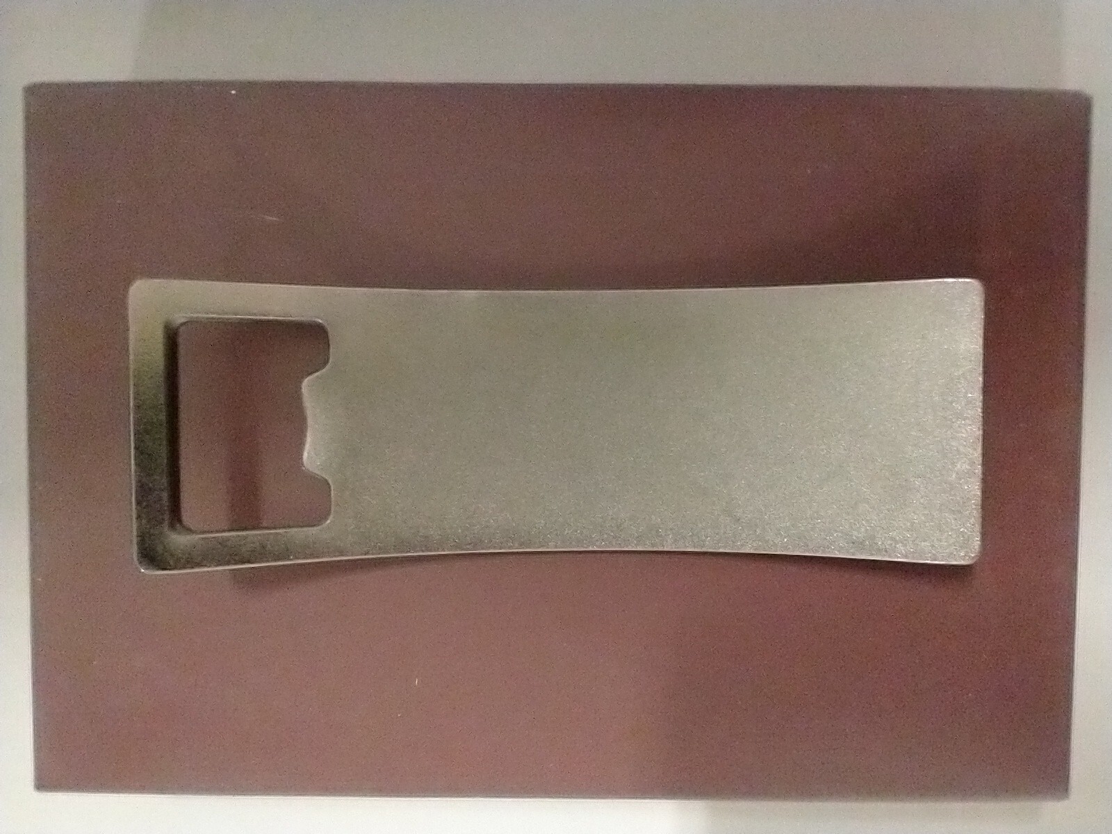 Tweed Design Metal Bottle Opener - Including Gift Box