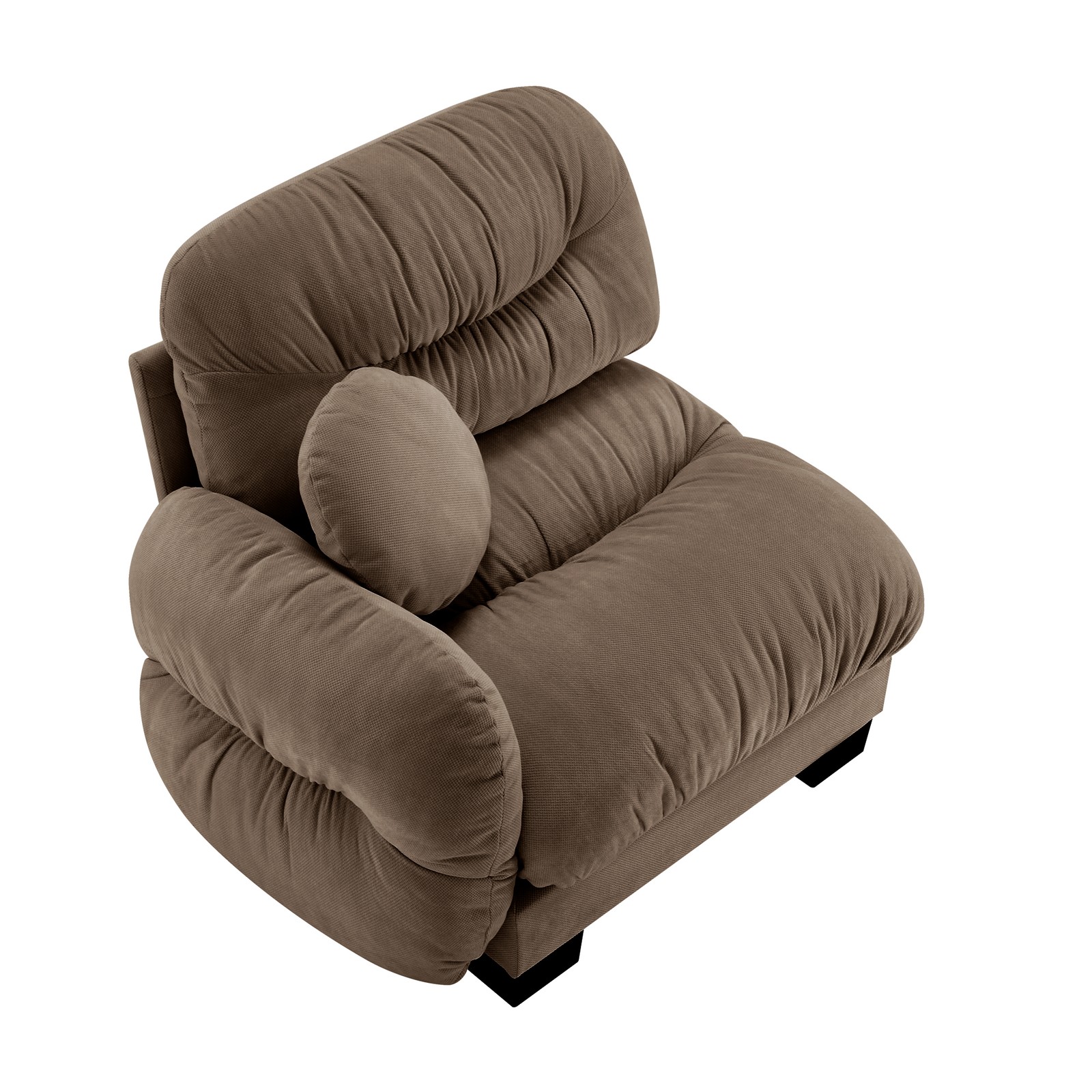 Flora Sofa LSF Chenille -Brown