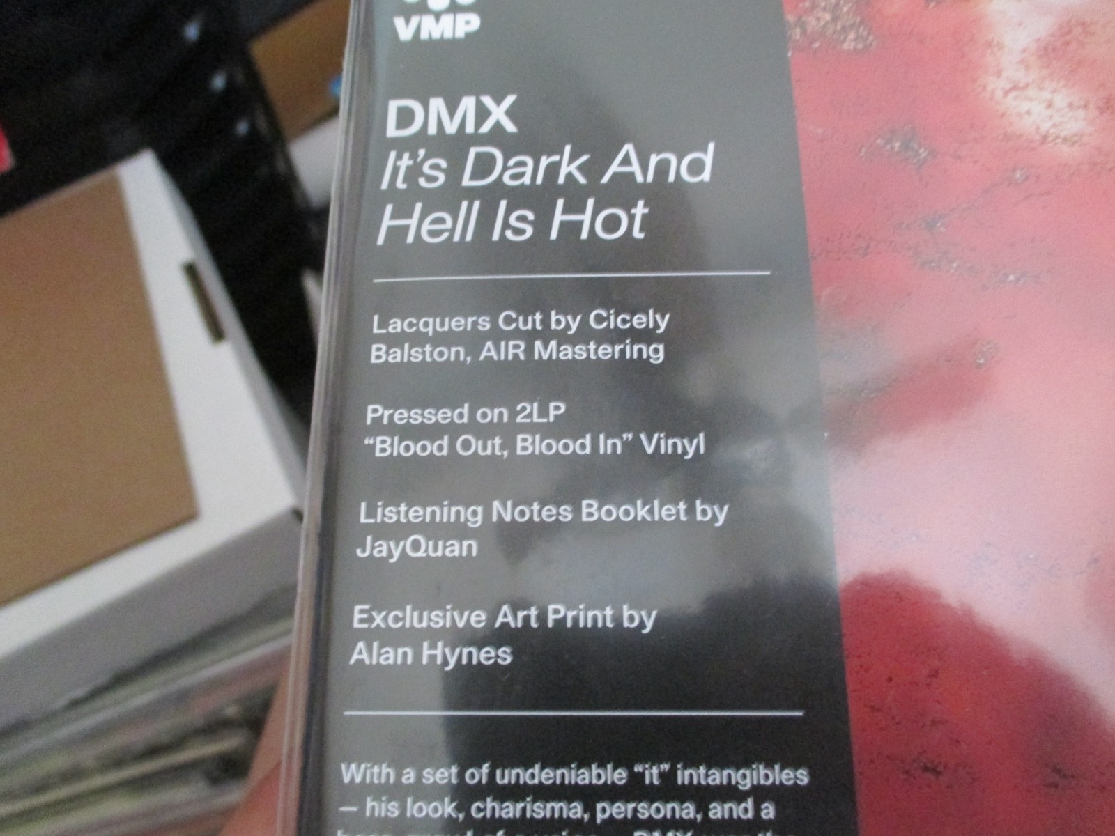 DMX It's Dark and Hell is Hot Ltd Ed 2024 Vinyl Me. Please Edition