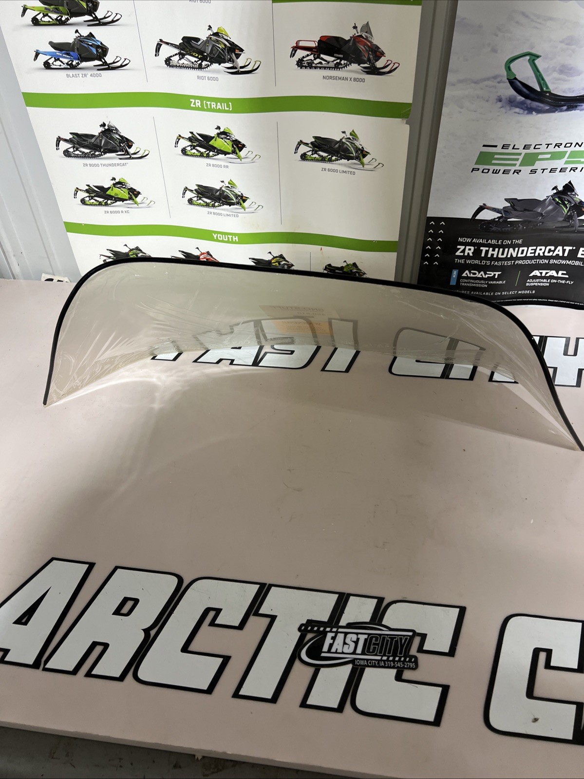 Sno Stuff Replacement Windshield 12" Clear #450-610 for Yamaha NOS