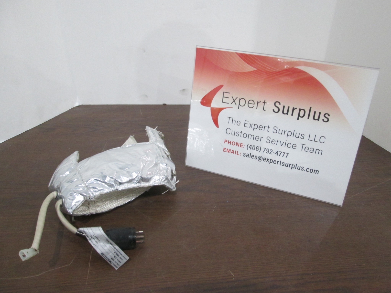 BriskHeat, TMS211123, Insulator Jacket, 120V, .75A, 90W, Single Phase, Used
