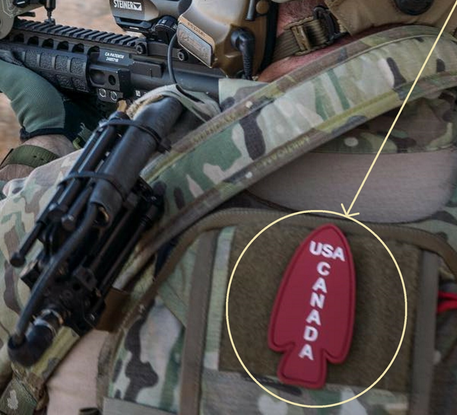 FSSF First Special Service Force Devil's Brigade Freddie's Fighters vêlkrö Patch