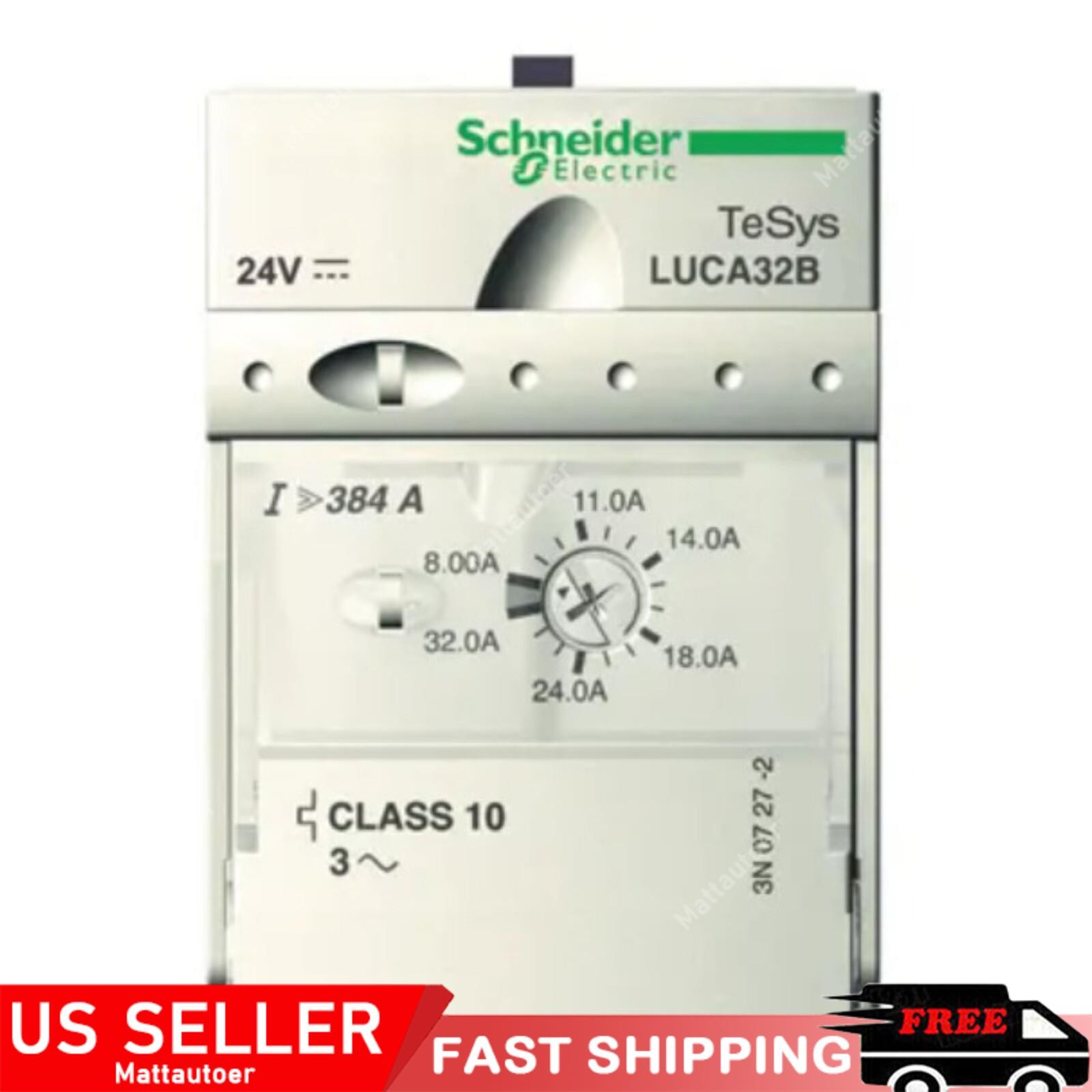 NEW Schneider Electric LUCA32B 8-32A 3P 240V~ Standard Motor Control Unit