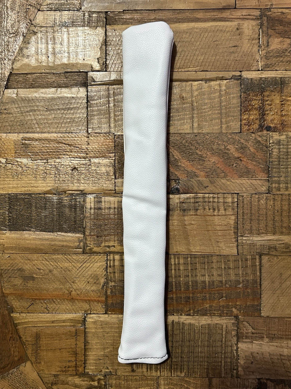 Golf Alignment Stick cover White/Red/Black Golf Premium Leather