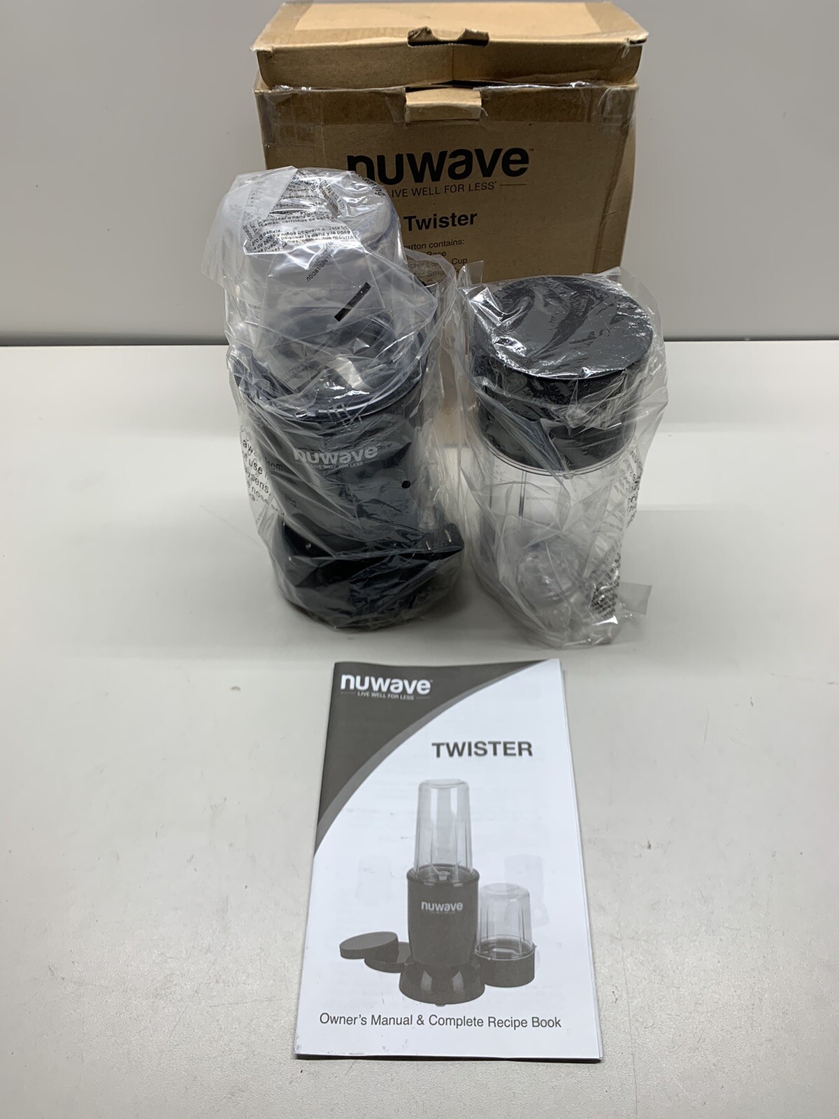 Nuwave Twister Blender 22093 Black New Open Box