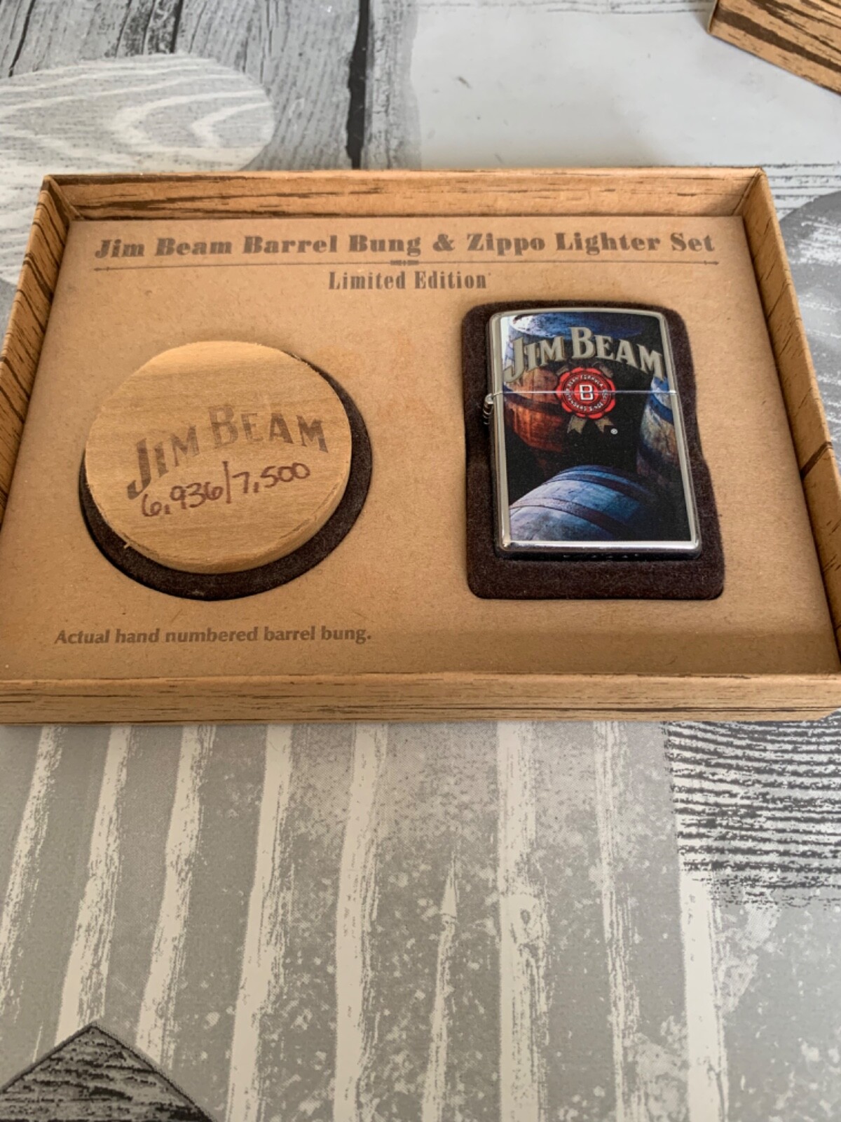 Zippo -Jim Beam Limited Edition- Genuine Lighter -  Barrel Bung