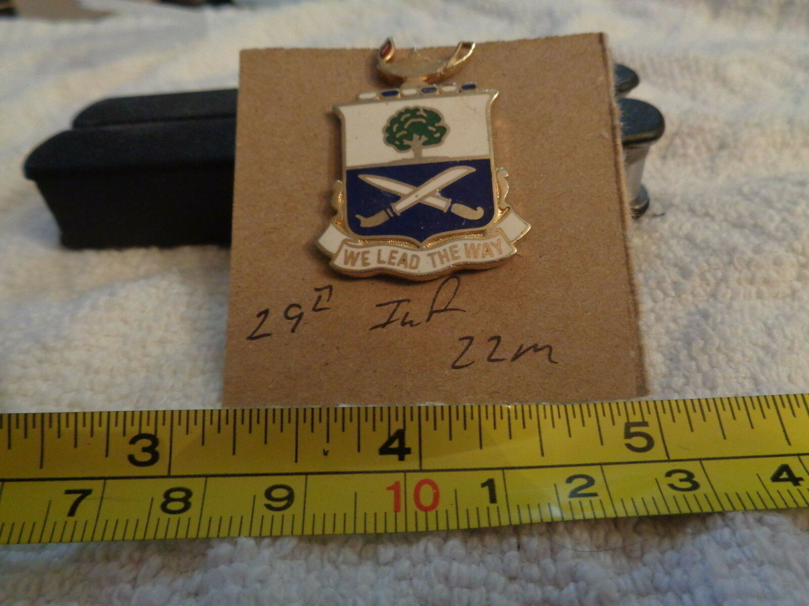 29th Infantry 22M Unit Crest, DI, DUI (DRAW#X5)