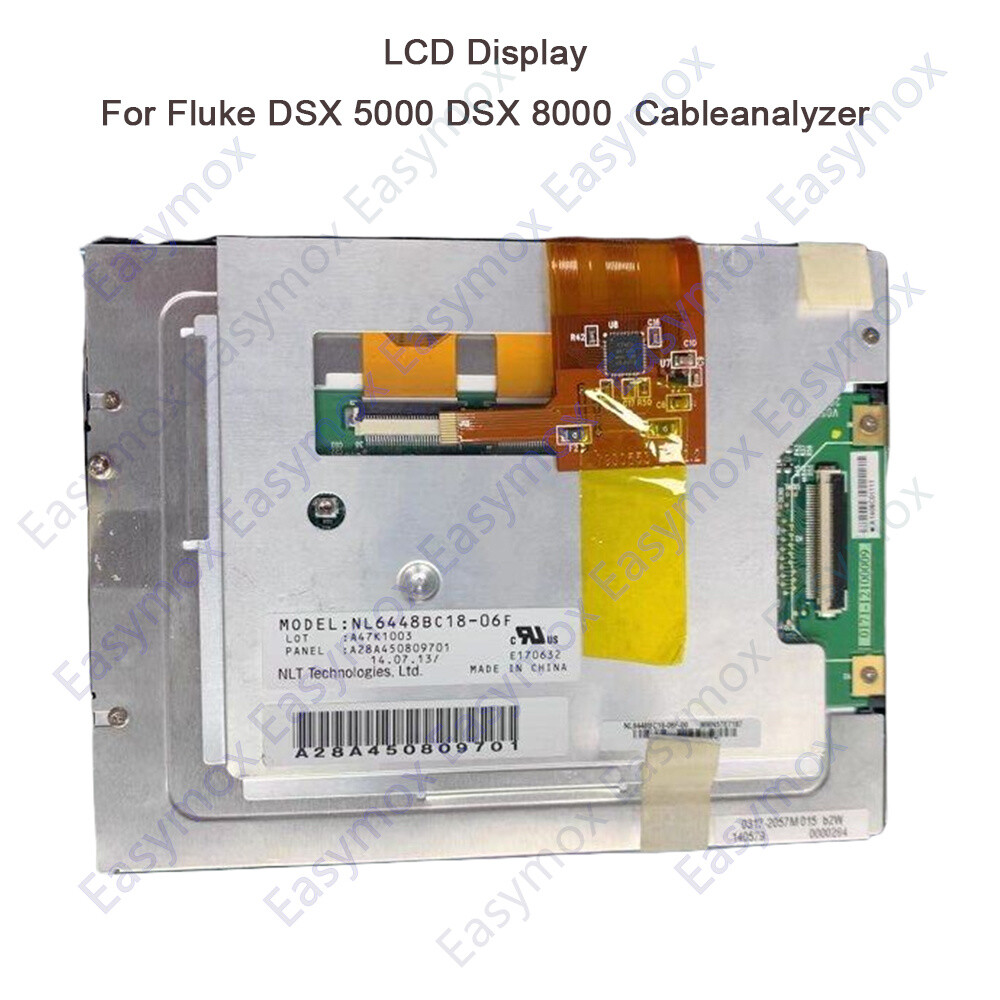 Used LCD Screen Display Touch Screen For Fluke Networks DSX-5000 DSX-8000