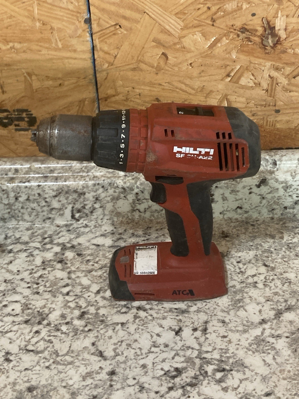 Hilti SF 6H-A22 Cordless Drill / Hammer Drill 21.6V - TOOL ONLY - WORKS