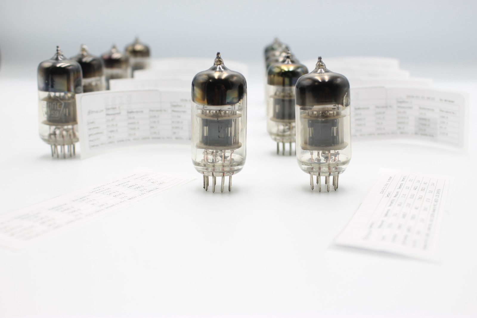 2 PCS 6N1P / E88CC / 6DJ8 / 6922 .NEVZ. Boxed Anode. Etracer Tested. 100%+ life.