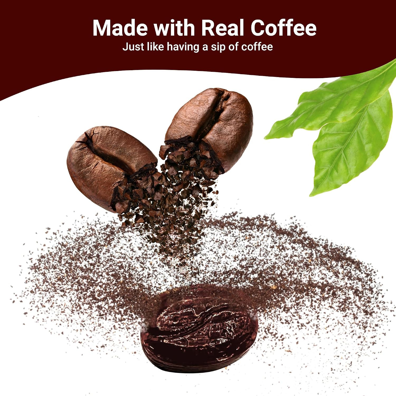 Coffee Delight - 1 Pound Bulk Bag - Coffee Candy Individually Wrapped - Hard Can