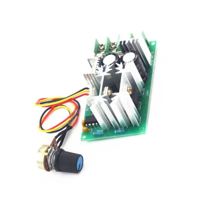 Knob Switch DC Motor Speed Controller DC10-60V Components Power Part Electrical