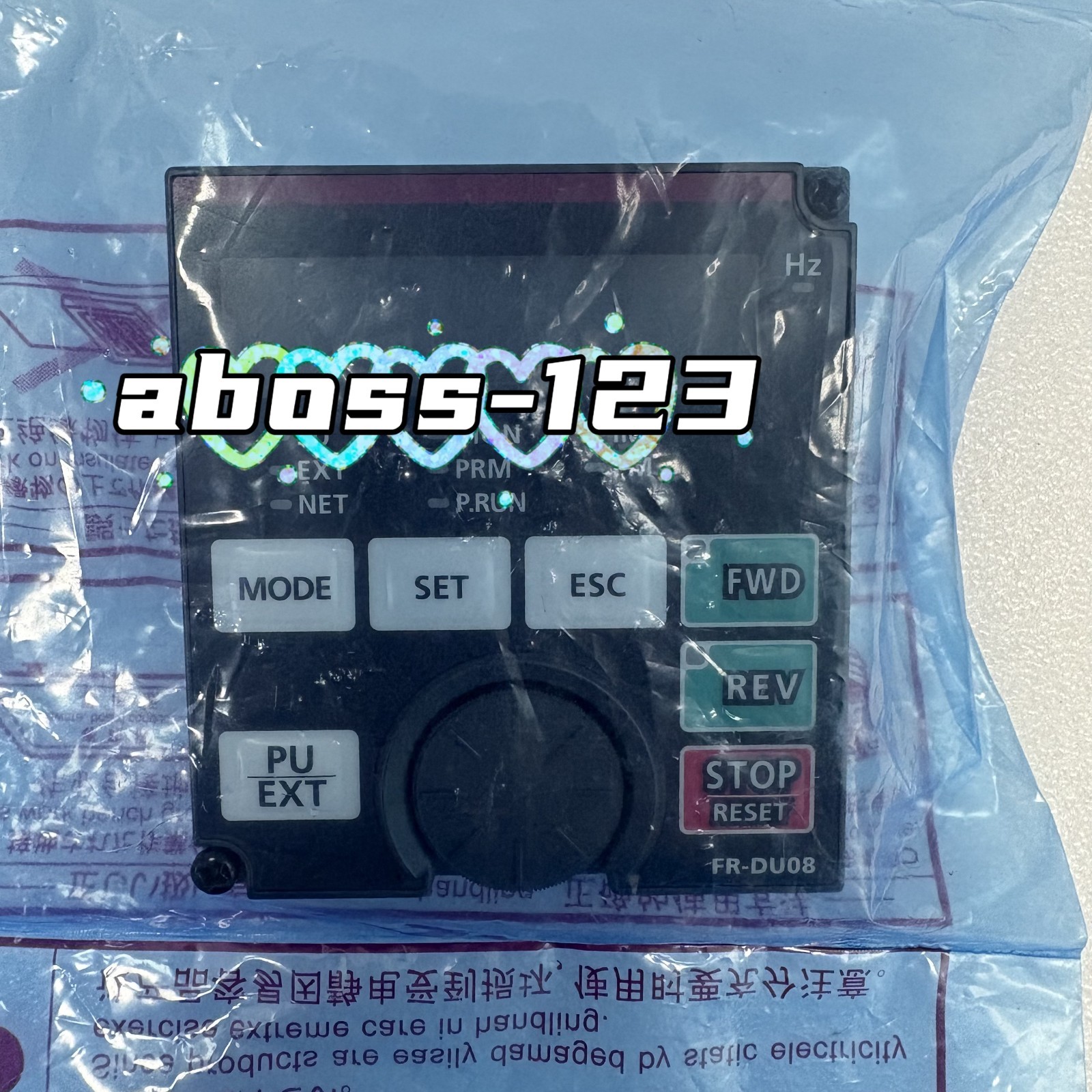 Mitsubishi FR-DU08 inverter operating panel#1pcs New In Box