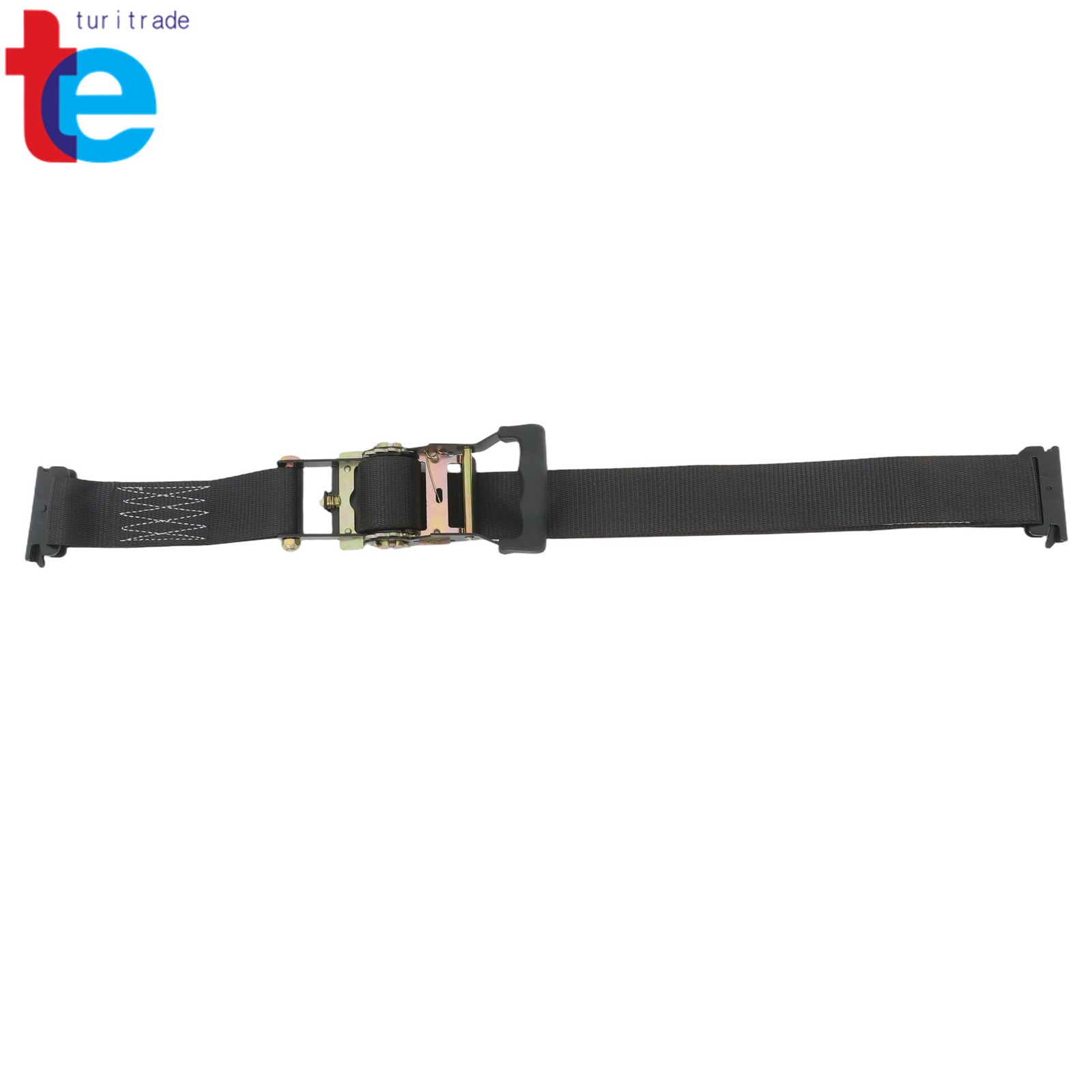 Utility Wheel Chock Tire Strap Tie Down Kit 4PCS E-Track 2PCS 6' Tie Down Strap