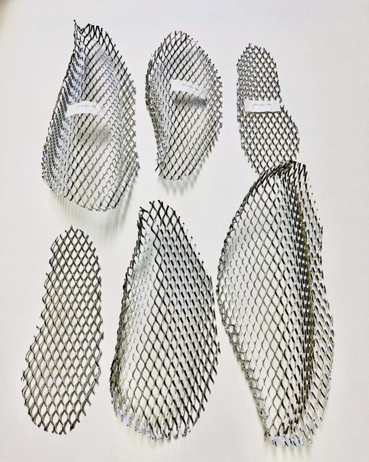 2009 SUZUKI HAYABUSA GSXR 1300 CHROME FAIRING GRILLS SCREENS VENTS MESH GRATES