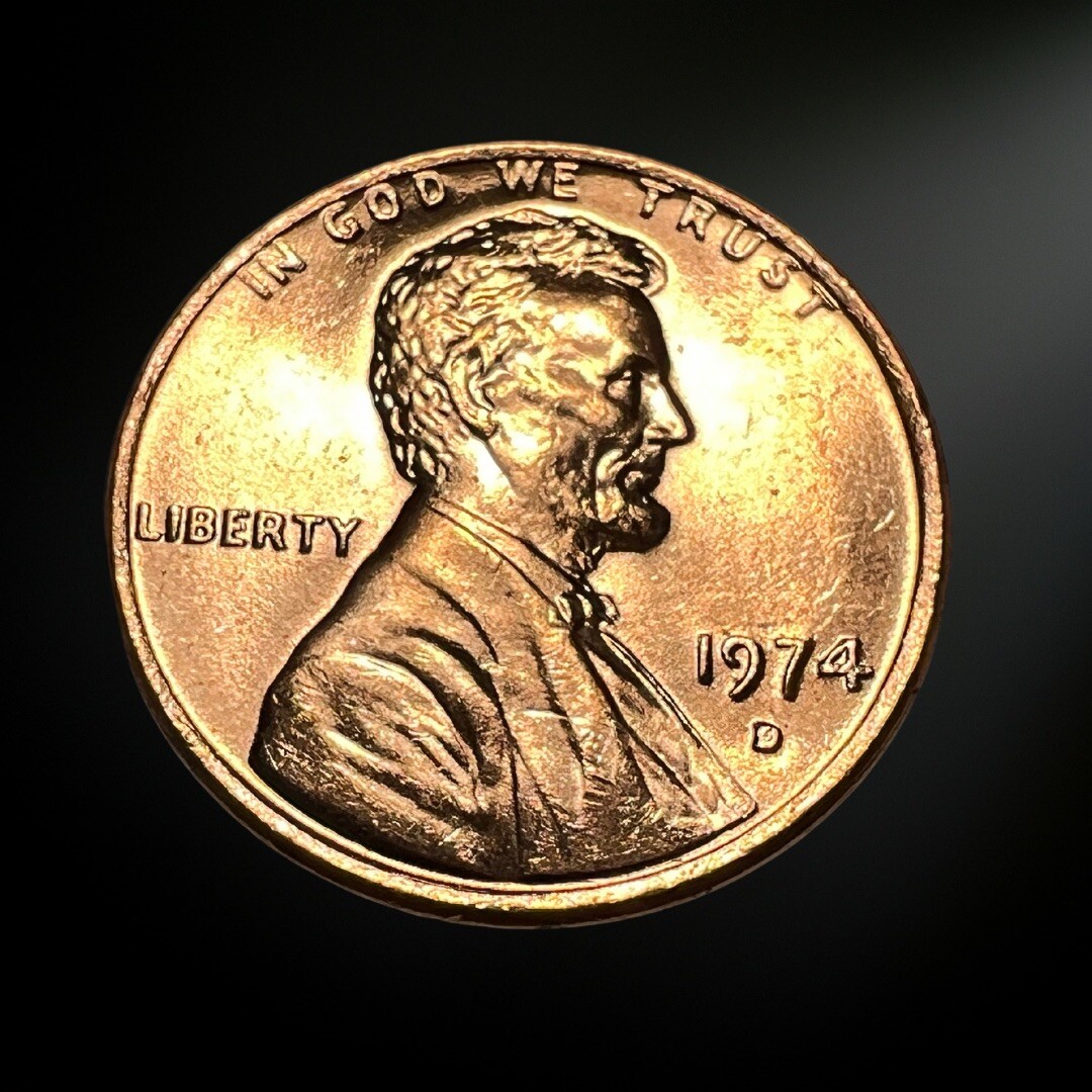 1974-D Lincoln Memorial Penny BU Brilliant Uncirculated Denver Mint