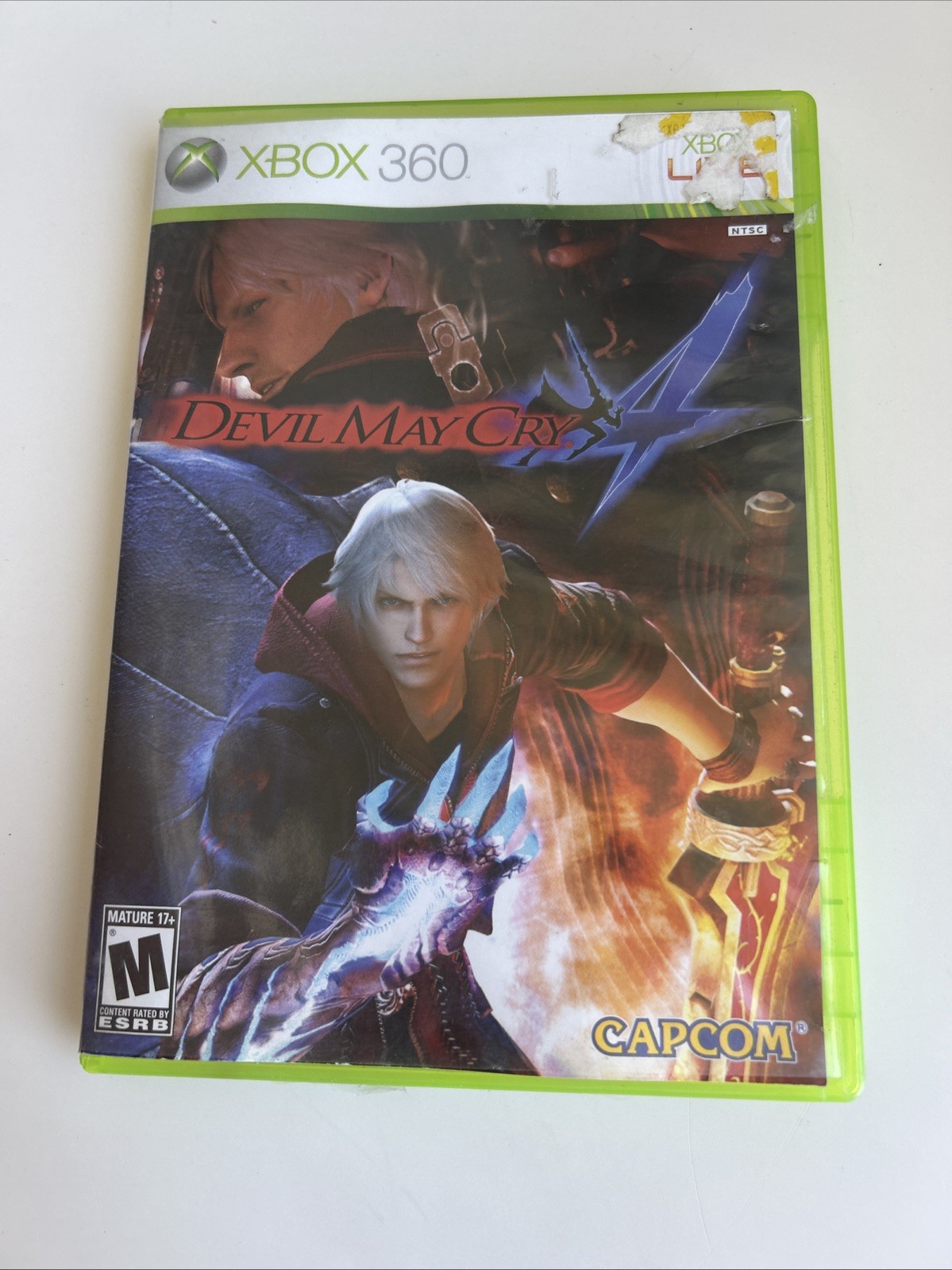 Devil May Cry 4 (Xbox 360, 2008) Case & Manual ONLY NO Game