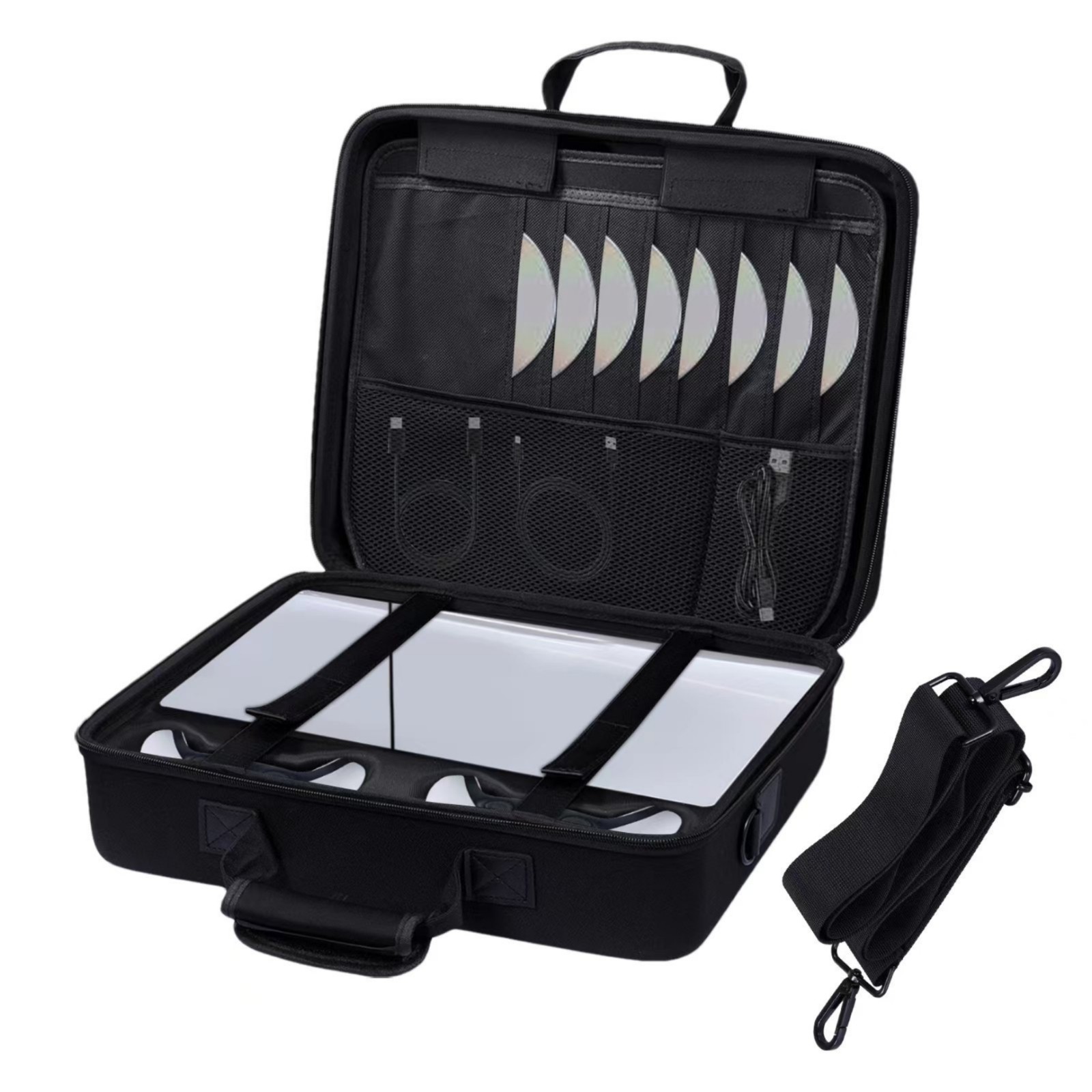 Carrying Carrier with Shoulder Strap Hard-Sided for Commuting