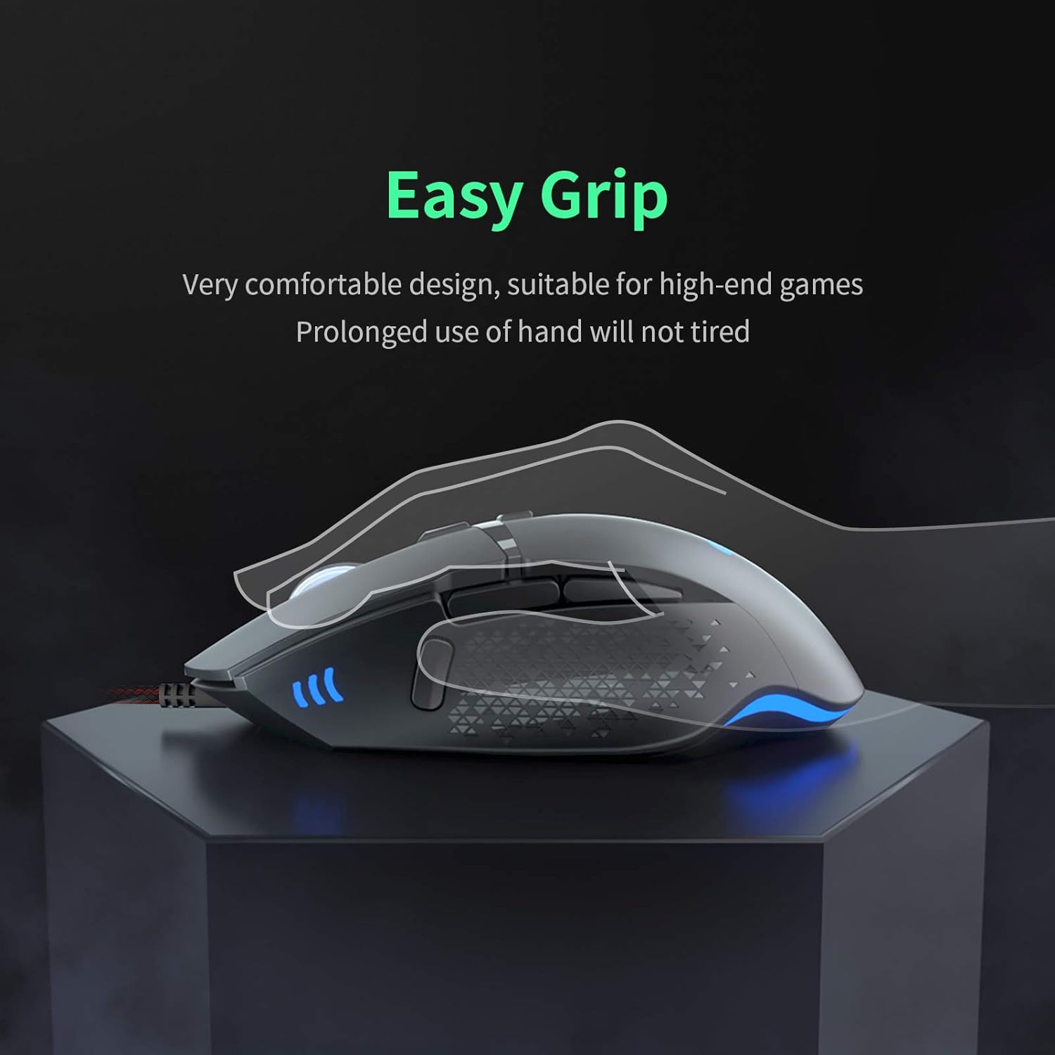 CYD Gaming-Mouse USB PC Computer-Mouse-Wired for Game Daily 7 Programmable Butto
